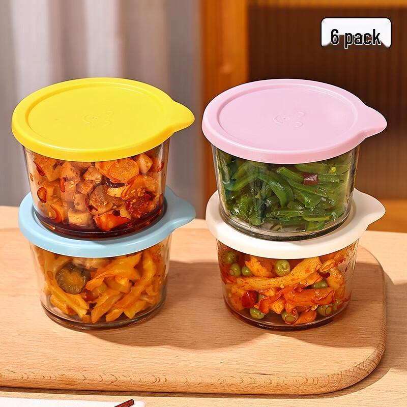 Мини стеклянная банка для хранения пищевых продуктов
