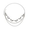 Creative Halloween Spider Web Bat Pendant Waist Chain, Sexy Wind Multi-Layer Chain Body Chain