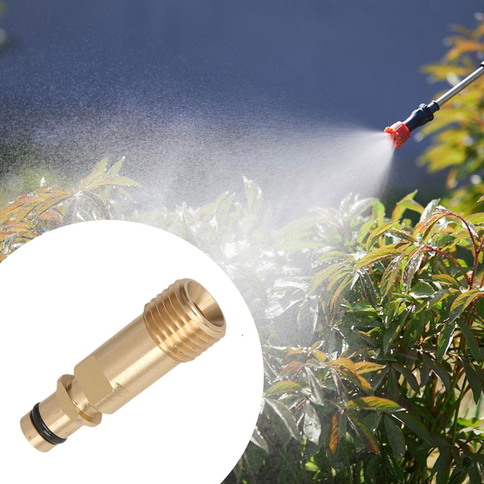 

Адаптер для мойки высокого давления Фитинг Легкая установка Аксессуары, Латунь Высокопроизводительное Быстроразъемное соединение