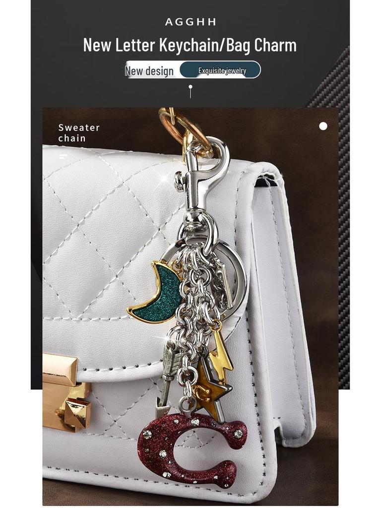 Adorable Cartoon Whale & Dolphin Keychain: Couple's Bag Charm and Metal Keyring Gift.