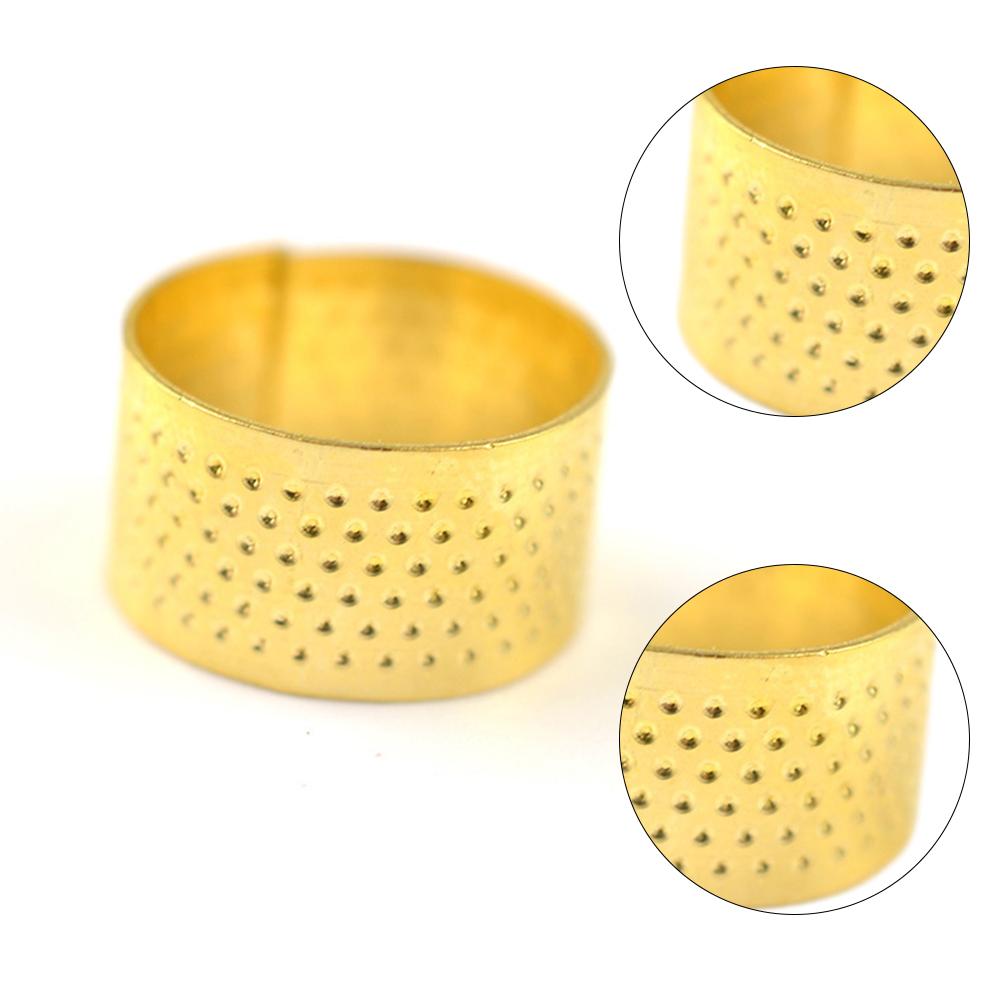 1PCS Protetor de Dedo Retro Anel Dedal Antigo Agulha de Costura Ferramentas de Trabalho Manual Artesanato DIY Vintage