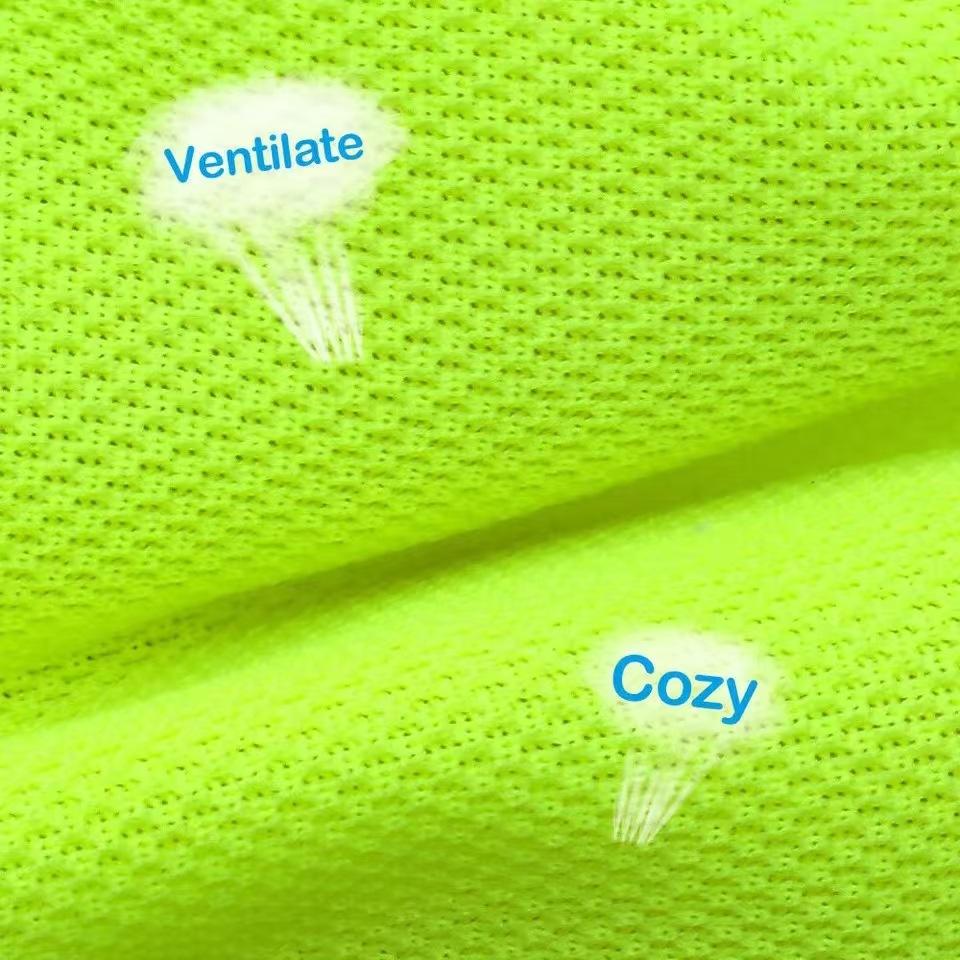 New Reflective Dog Safety Vest for Golden Retrievers, Labradors, and Huskies - Breathable Dog T-Shirt