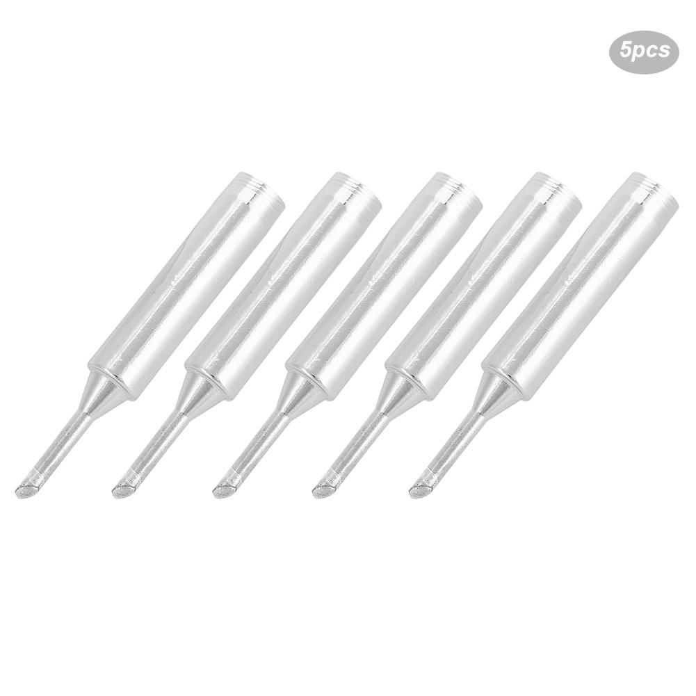 5PCs Soldering Iron Tips Free Solder Welding Tools 2C Horseshoe Shape for Circuit Boards