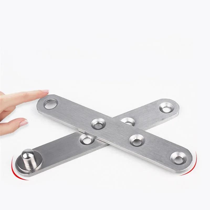 Stainless Steel Doors Hinges Under 360 Degree Rotating Shaft Rotation Hinge Positioning Concealed Cabinet Hinge