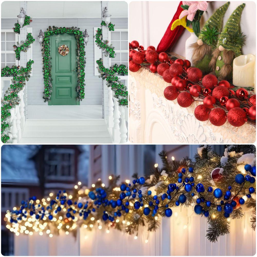 Hängendes Design Weihnachtsgirlande Länge 180cm Hängende Dekoration Heimwanddekoration