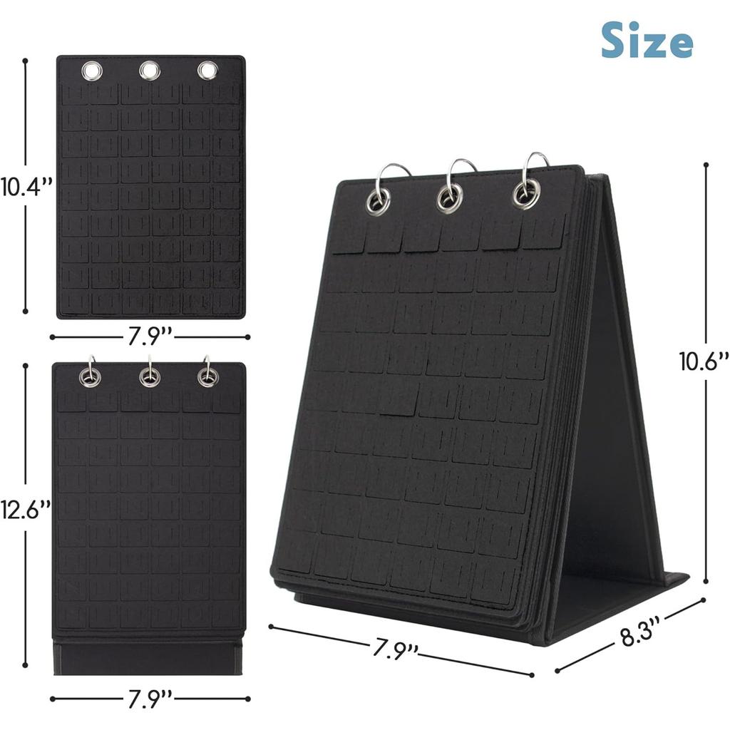 Badge Display Stand Felt Pin Organizer Enamel Brooch Storage Decorative Display For Pins Badges Collectibles And More Ideal For Home Office Or Gifts
