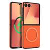 Magnetický nárazuvzdorný kryt s texturou uhlíkových vláken pro Samsung Z Flip3/4/5/6/7