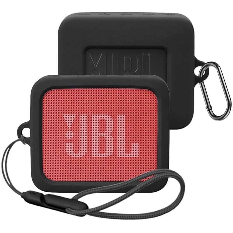 

For GO ESSENTIAL bluetooth speaker Dedicated protective storage Silicone case/with anti-lost buckle/with anti-drop cord [YCJDP] Soft waterproof