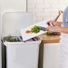 Dry Wet Sorting Garbage Cans Large Capacity Movable Heightened Dry Wet Classification Trash Can for