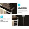 220V / 50Hz Bathroom Fittings Electric Heated Towel Rack Stainless Steel Sterilizing Smart Towel Dryer 70W