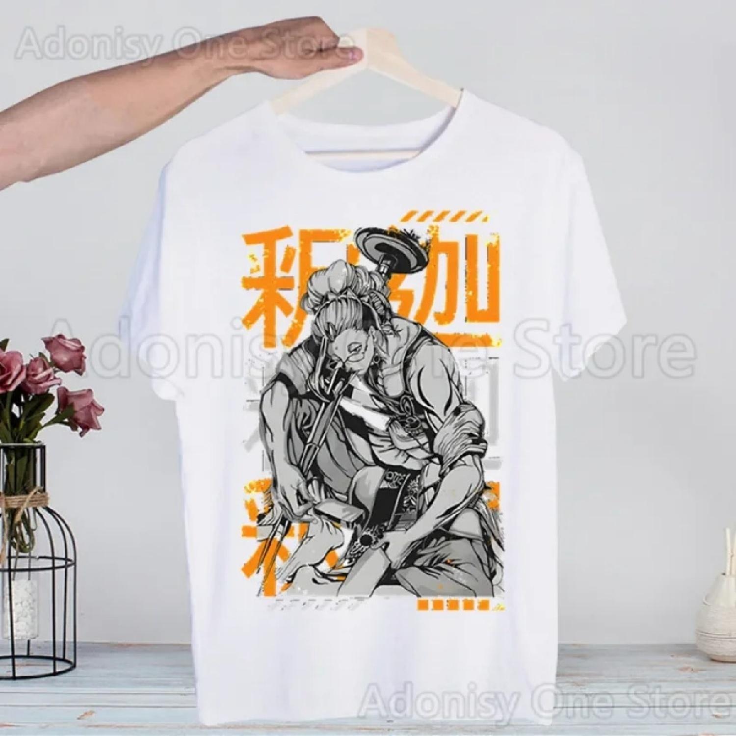 

Buddha T Shirt Men Usachan Tops Tees Harajuku Ragnarok Anime Record Aphrodite Record Of Ragnarok Tshirt Streetwear Male T-shirts XXXXXL білий
