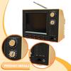 1/12 Scale Dollhouse TV Can Play Video Miniature Furniture Ornament