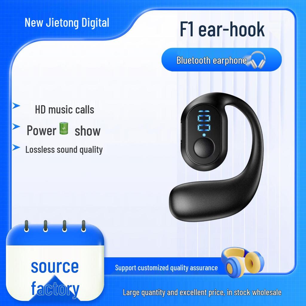 OWS Premium Wireless Bluetooth Headset with Long Battery Life for Music and Running