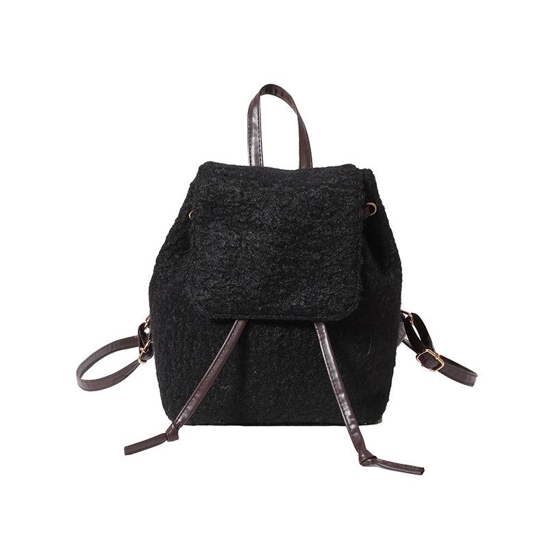 2025 autumn and winter new casual fashion backpack women's small fresh and popular niche retro foreign style women's backpack