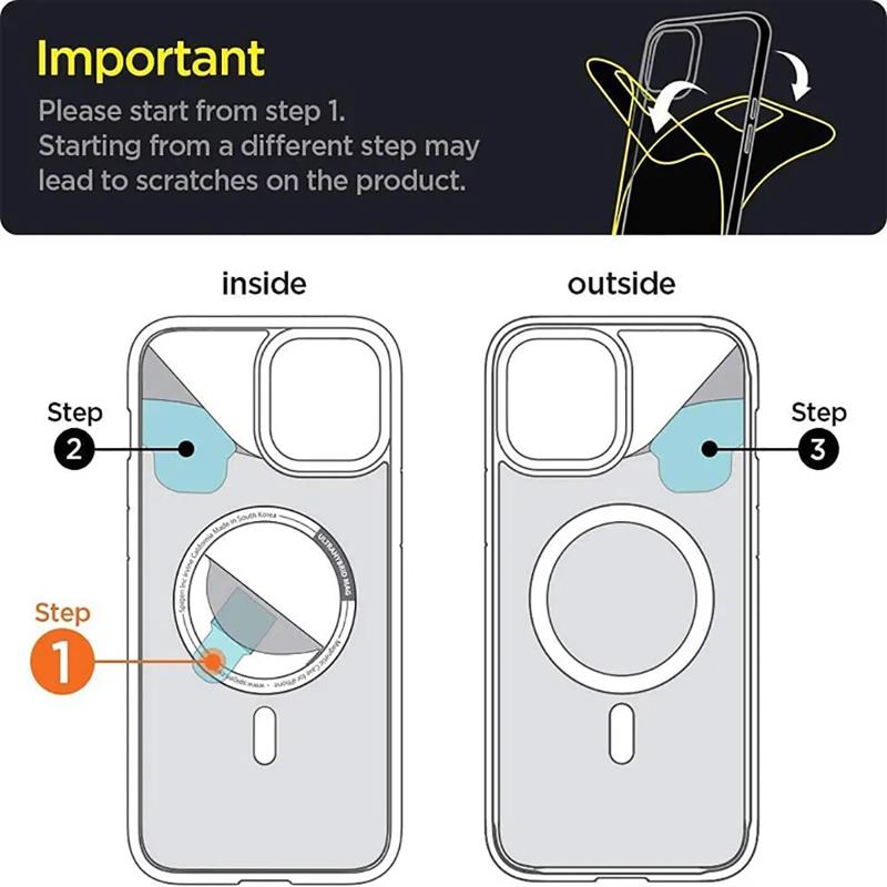 Magnetic Transparent Case For iPhone16 15 14 11 13 12 16 Pro Max Plus For Magsafe Clear Wireless Charging Cases Back Cover