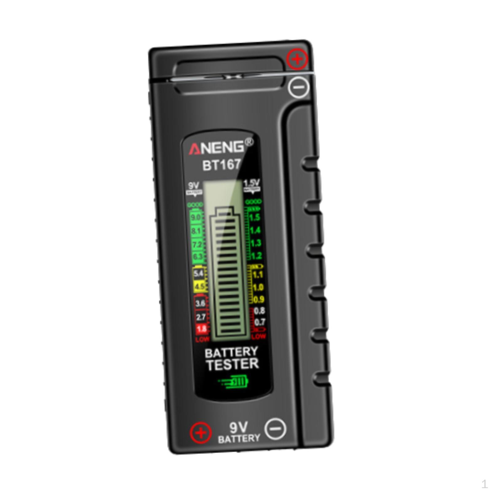 Tester 1.2-4.8V 9V Electrical Equipment Easy to Use Lightweight Multipurpose Type A