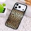 Coque de téléphone motif animal léopard pour iPhone 17 Air 16 15 11 12 14 13 Pro Max Housse antichoc