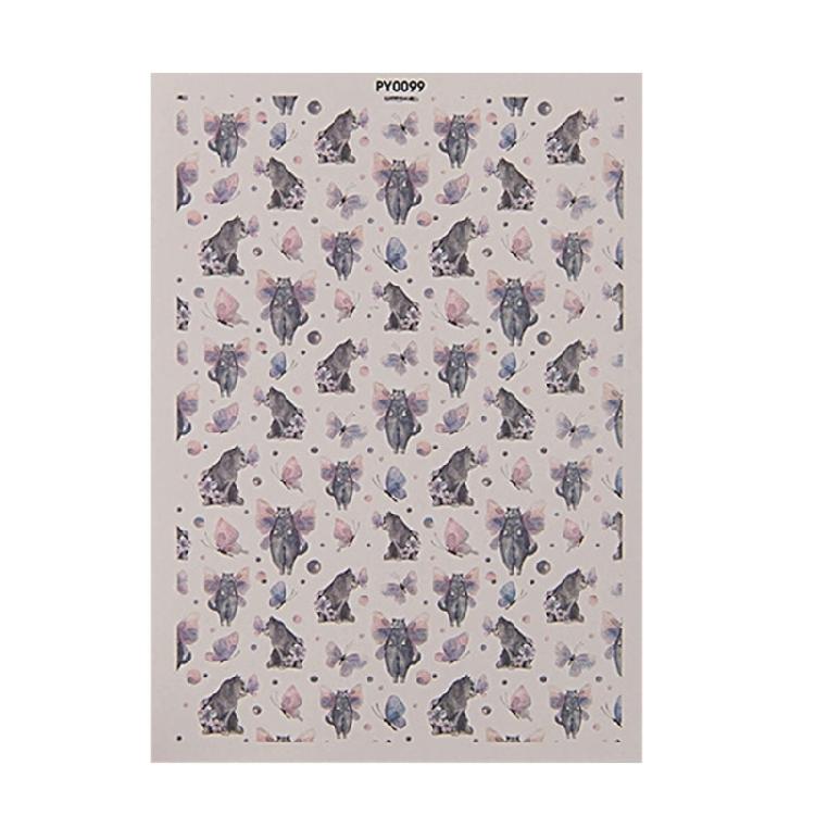 

Butterfly Clay Transfer Paper for Earring Jewelry Making 1