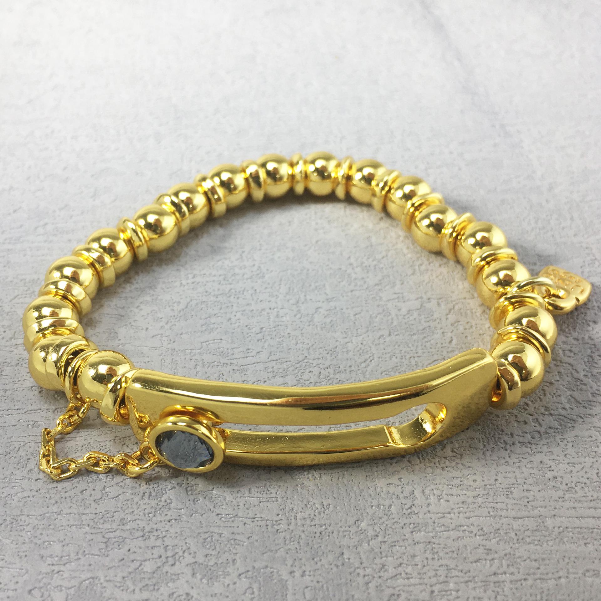 UNOde50 2024 Women s Sliding Bracelet with Popular European and American Gemstones
