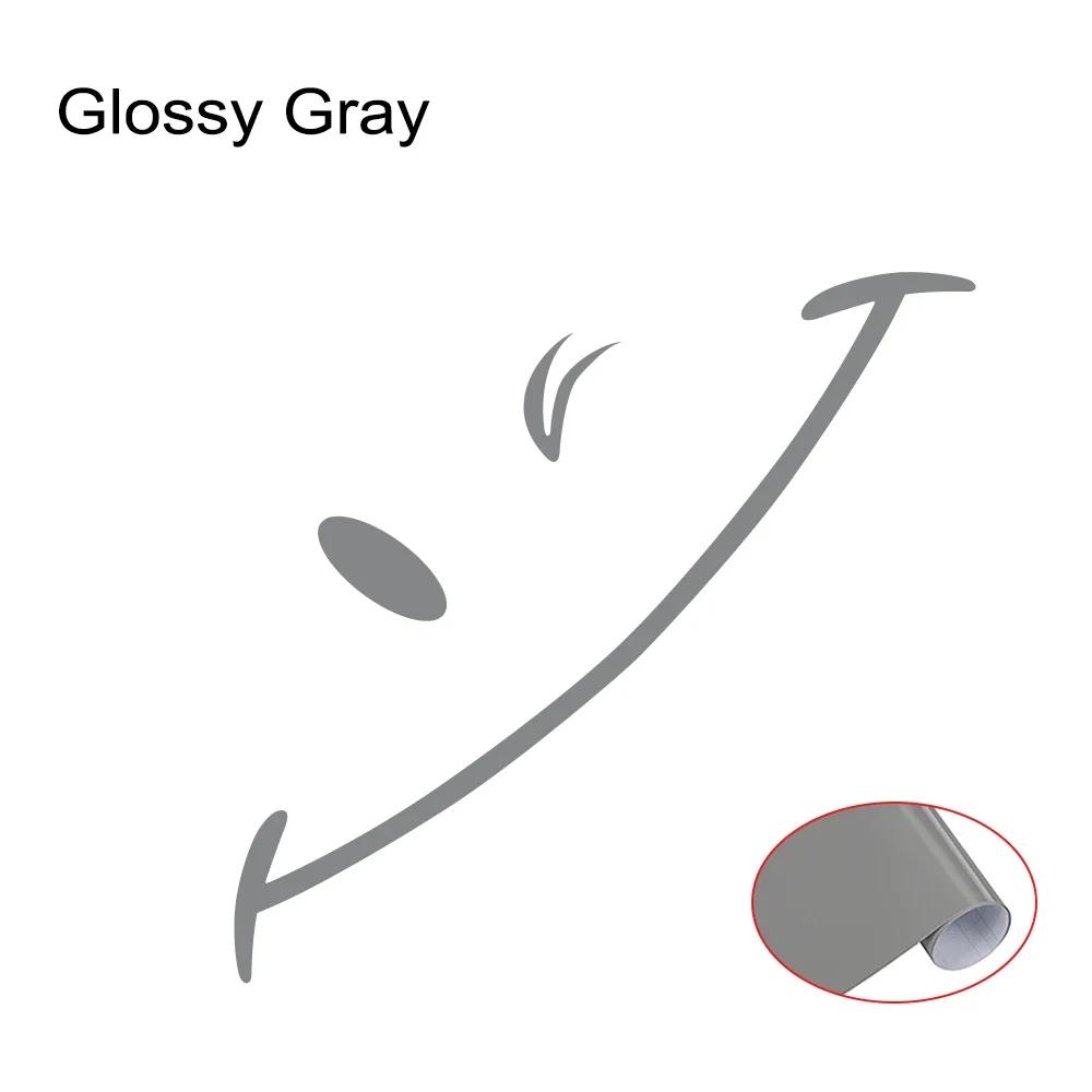 Creative Car Front Rear Bumper Sticker Smile Styling Decal Auto Tuning Accessories For Tesla Model Y S Model 3 BYD Atto Dolphin