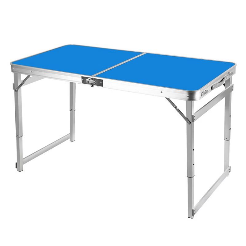 Tri-polar Portable Outdoor Aluminum Folding Table and Chairs Set