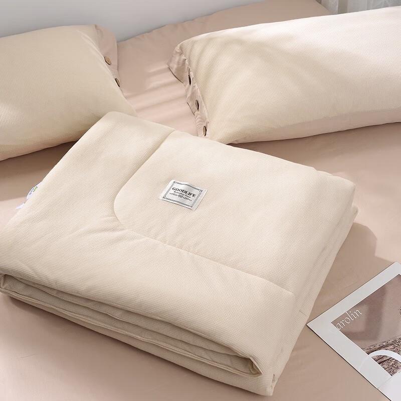 Jinsili Waffle Weave Cotton Spring Quilt