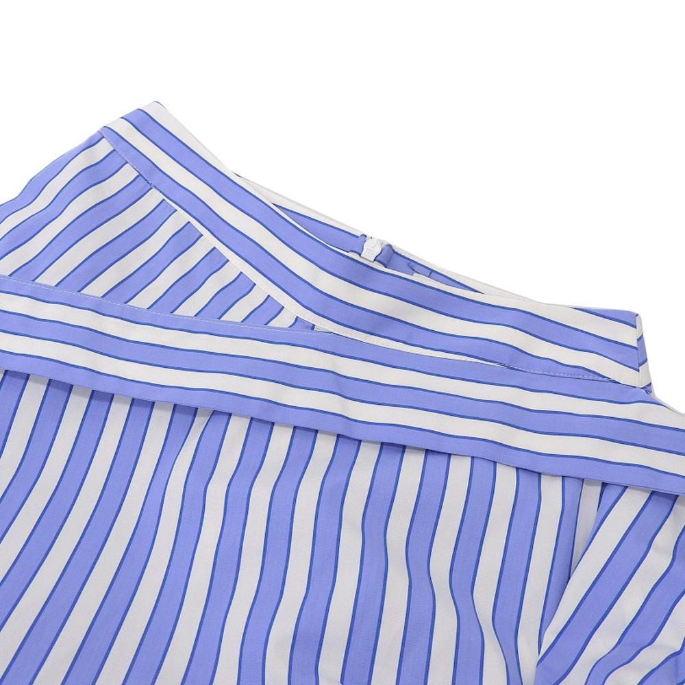 J.W.Anderson JW Anderson Cotton Wrap Skirt, Women's, Blue x White, Size 32, Blue/White skirt 32(EU) Blue / WhiteUsed