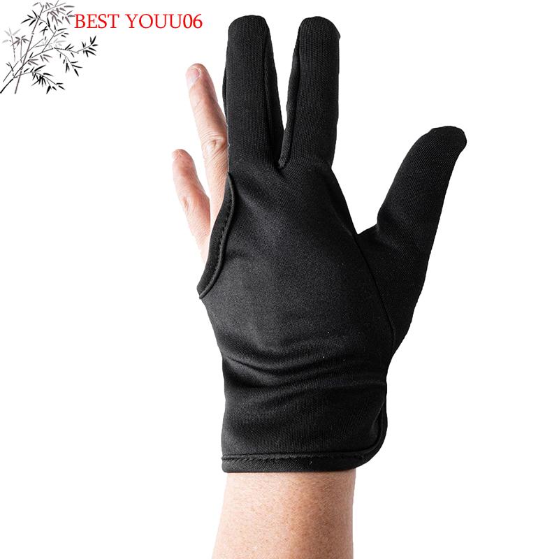 (YOUU06)Guanto da Barbiere a Tre Dita per Parrucchiere Resistente al Calore Protezione Dita Accessori per Stiratura Capelli Arricciatura Styling