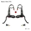 NFOX GT267 Mountain Bike Hydraulic Brake Power Off Brake Handle 2/3 Pin E-Bike Oil Brake Lever Bafang Hall E Bike Accessories