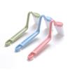3Pcs Household Deep Cleaning Tools Bathroom Accessories Curved Toilet Brush Long Handle Toilet Cleaning Brushes
