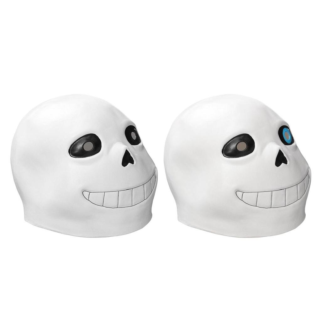 Halloween Cosplay Requisiten Kostüm Spiel Maske Papyrus Helm Latex