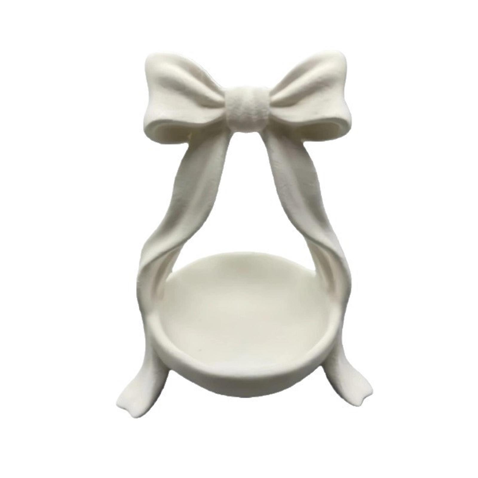 Decorative Plastic Key Holder and Jewelry Organiser Tray Earring Necklace Rings Display Stand for Countertop Use 1