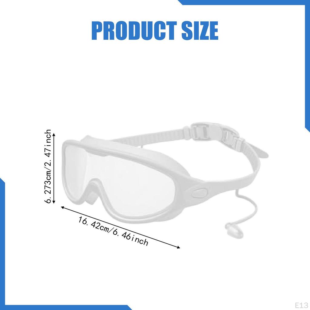 Adult Swimming Goggles, Portable, Waterproof, Optimal Eye Protection, Professional Goggles