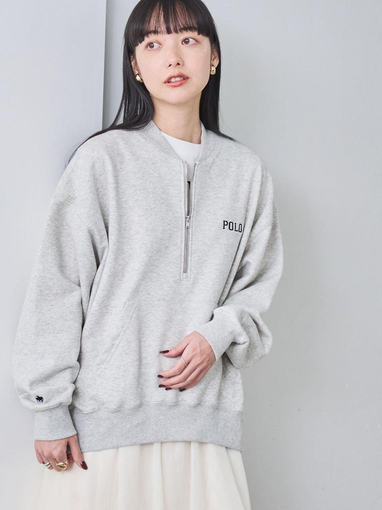 Cohen POLO BCS Custom Half-Zip Fleece Sweatshirt, 76206410420, 7500 COBALT (75), FREE