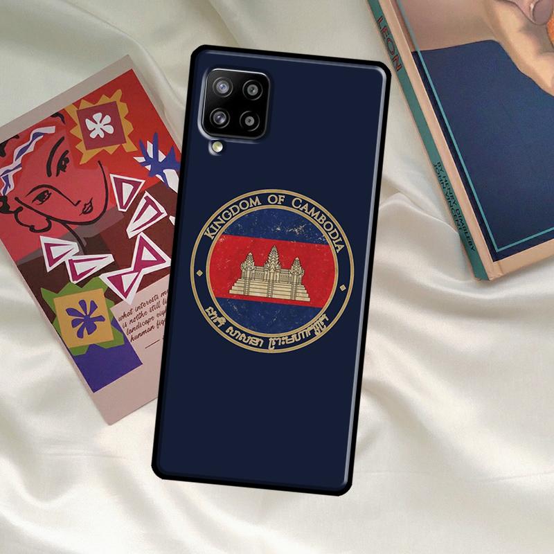 Cambodia Flag Case For Samsung Galaxy A52 A32 A12 A33 A06 A16 A26 A36 A56 A15 A53 A13 A34 A54 A14 A35 A55