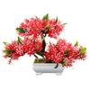 1Pc Artificial Potted Plant Flower Tree Home Office Garden Bonsai Decor Ornament