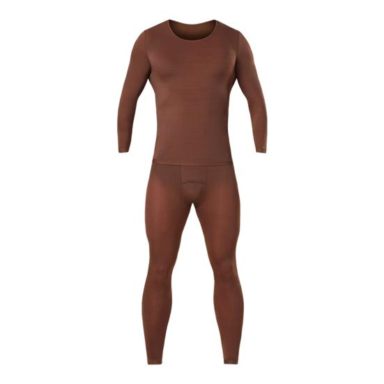 Long Johns Thermal Underwear for Men Ultra Lightweight Base Layer Top And Bottom Set for Cold Weather