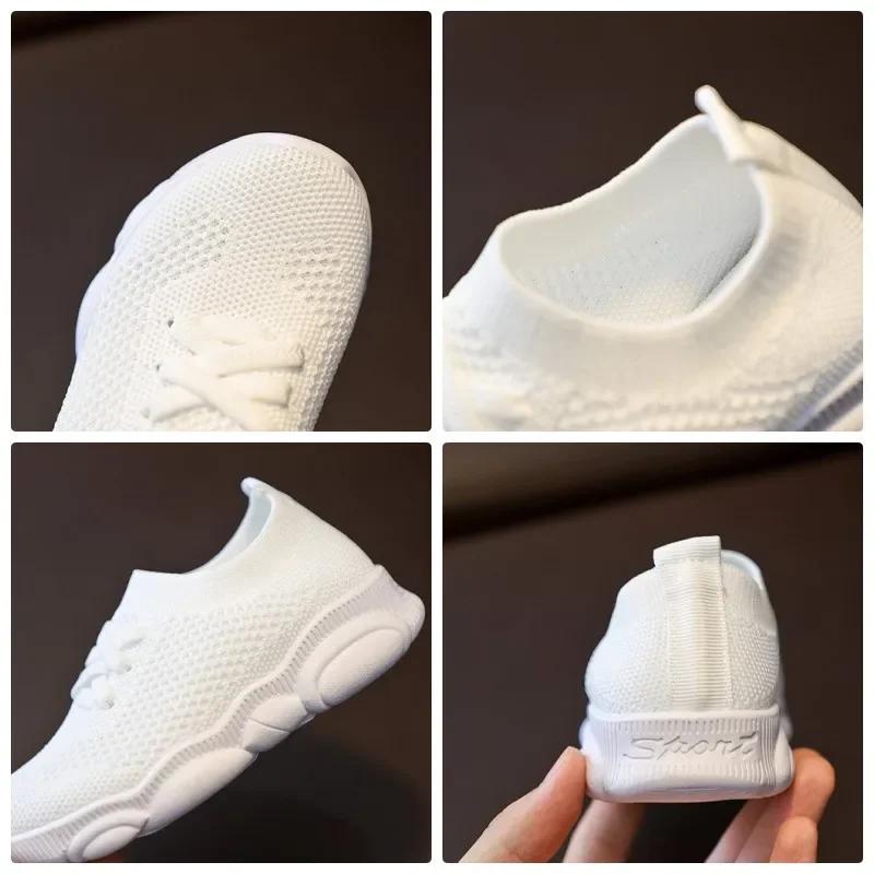 Baby Sneakers 2025 Fashion Children Flat  Infant Kids Baby Girls Boys Solid Mesh Sport Running Sneakers Shoes
