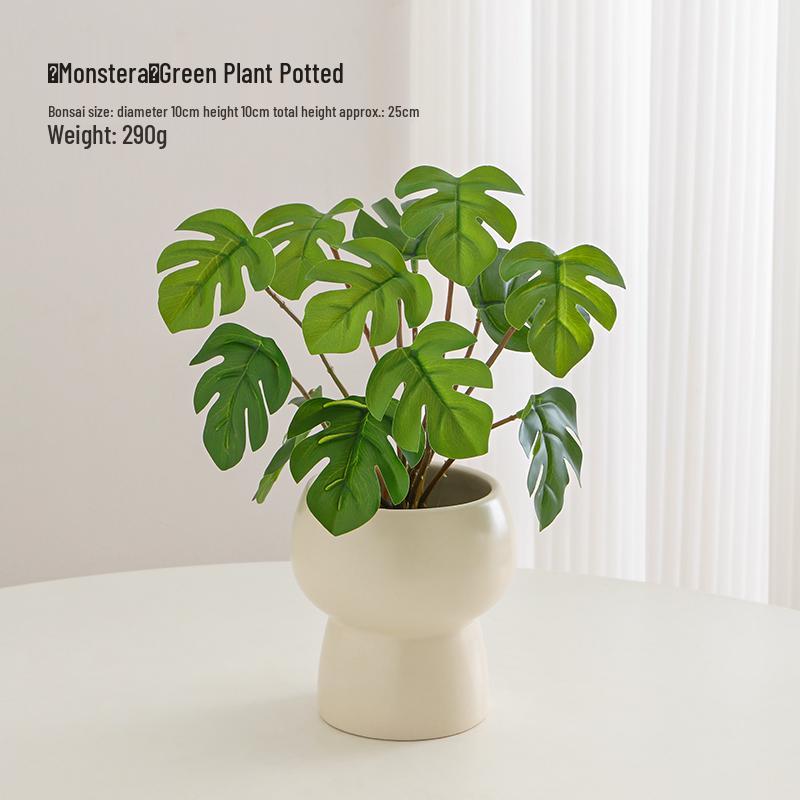 Yapay Çiçek Aranjmanları İçin Zarif Seramik Vazo - Oturma Odası veya Yemek Masası Dekorasyonu İçin Mükemmel