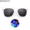 Premium Difracție 3D Prism Raves Ochelari Plastic pentru Artificii Afișare Laser Spectacole Curcubeu Gratare Ochelari Cadou colorat