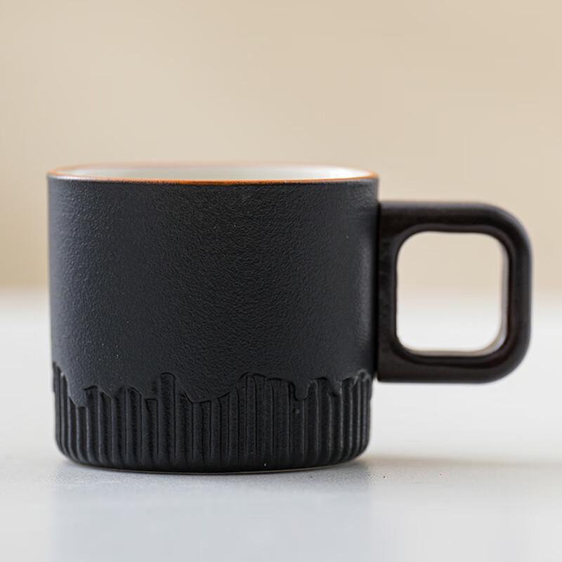 

Chaxun Ceramic Coffee and Tea Cup with Wooden Handle
