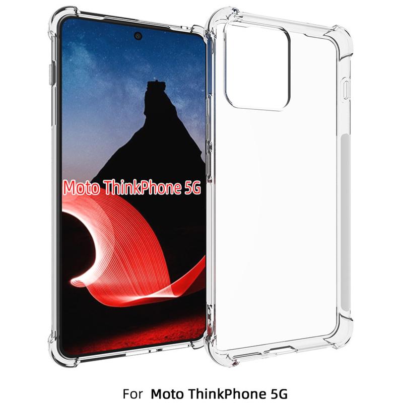

EUCAGR For Motorola ThinkPhone 5G XT2309 Case Air Cushion Airbag Silicone Soft TPU Back Cover Case for Moto Think Phone 2026 Thinkphone