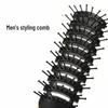 Nine-Row Rib Massage Curling Comb for Oily Hair