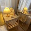 LED Desk Lamp Foldable 3 Colors Dimmable Lampshade Table Lamp for Bedroom Home Decor 5V USB Beside Night Light Portable