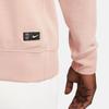 Nike Kangaroo Pocket Logo Print Hoodie Pullover Long Sleeve Sweatshirt Men Tops Pink DN1317-609