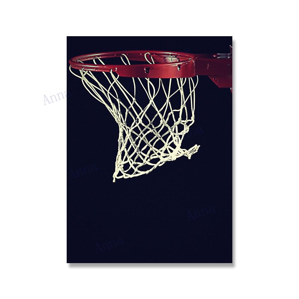 Sport Basketball Inspirational Words Canvas Painting Motivational Posters and Prints Wall Art Picture for Living Room Decor