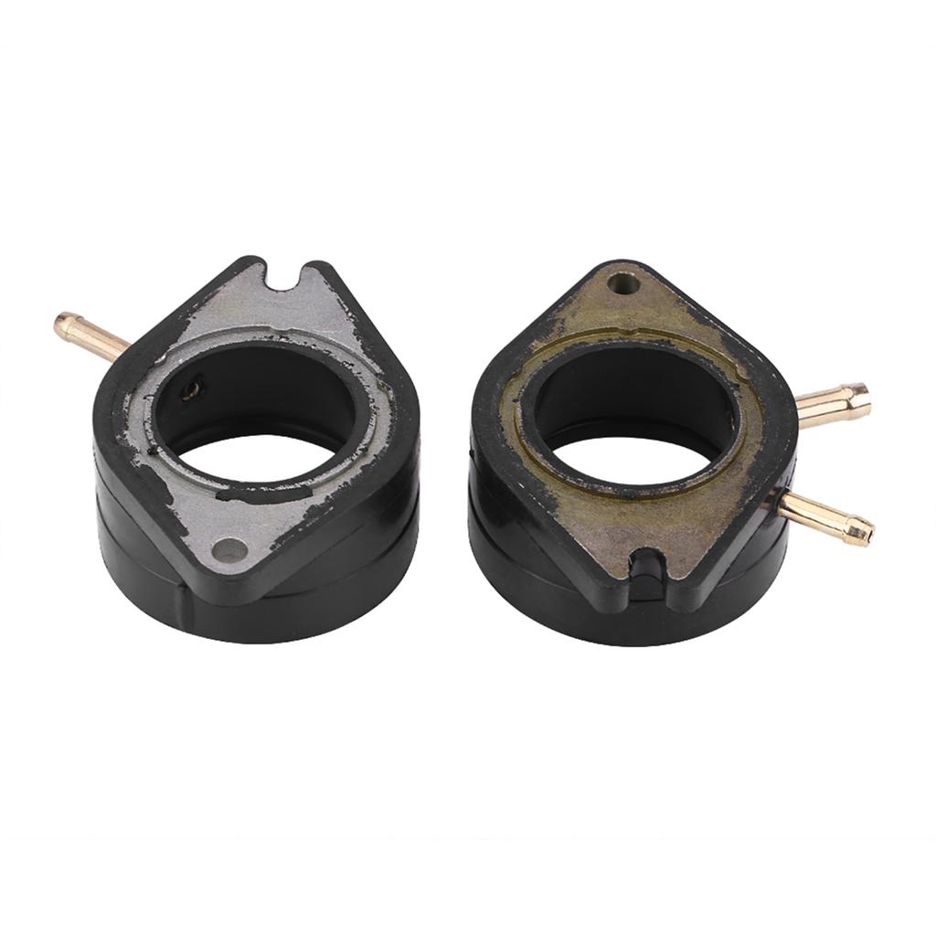 2x Carburetor Carb Intake Manifold Boots Joint for 81‑86 XV750 Virago 88‑99 1100 XV1100