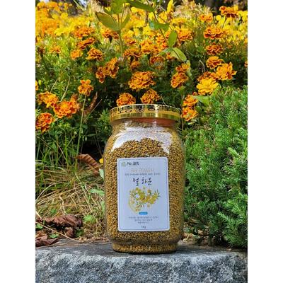 Jiri Berg essbarer Blütenstaub getrockneter Bienenpollen BEEPOLLEN 1kg 1 Flasche