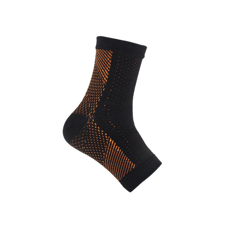 MKAS New Trend Nylon Breathable Absorb-Sweat Short Ankle Protection With High Elasticity Compression Socks чёрный
