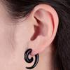 Fashion Earring Stunning Punk Rock Style Unisex Snail Pattern Ear Nail for Salon